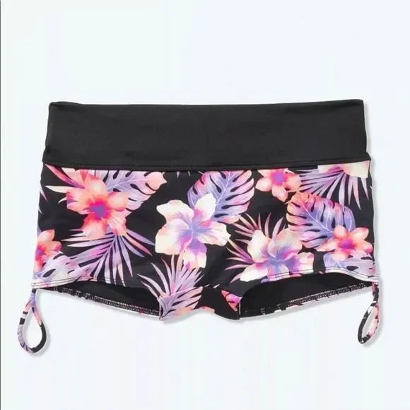 🔥2 FOR 40🔥 Victorias Secret Pink Gym to Swim Ruched Back Shortie - Picture 3 of 6